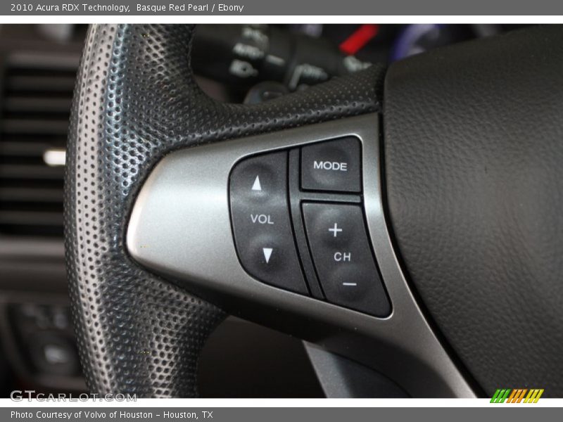 Basque Red Pearl / Ebony 2010 Acura RDX Technology