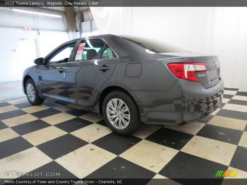 Magnetic Gray Metallic / Ash 2013 Toyota Camry L
