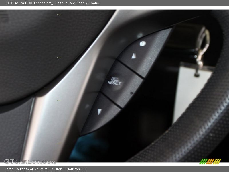 Basque Red Pearl / Ebony 2010 Acura RDX Technology