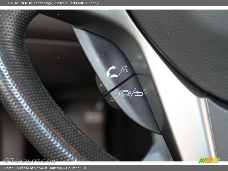 Basque Red Pearl / Ebony 2010 Acura RDX Technology