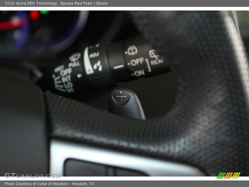 Basque Red Pearl / Ebony 2010 Acura RDX Technology