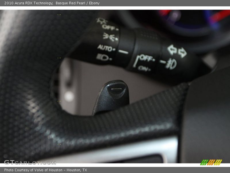 Basque Red Pearl / Ebony 2010 Acura RDX Technology