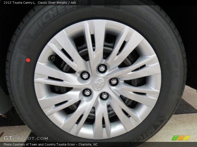 Classic Silver Metallic / Ash 2013 Toyota Camry L