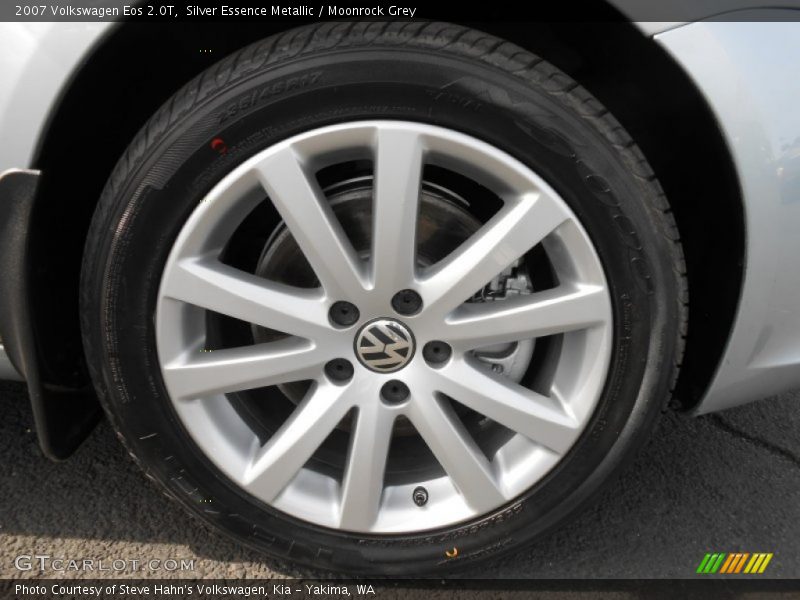 Silver Essence Metallic / Moonrock Grey 2007 Volkswagen Eos 2.0T