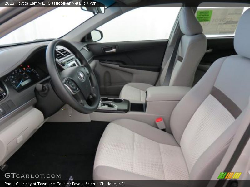Classic Silver Metallic / Ash 2013 Toyota Camry L