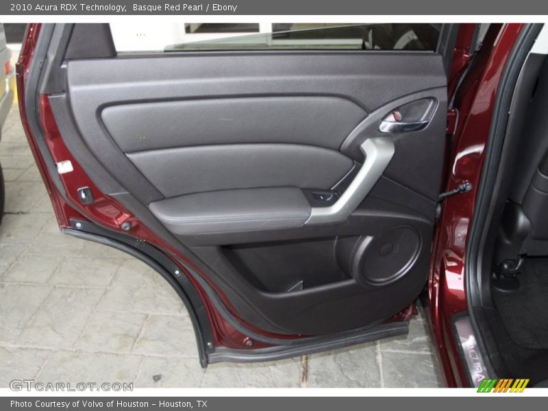 Basque Red Pearl / Ebony 2010 Acura RDX Technology