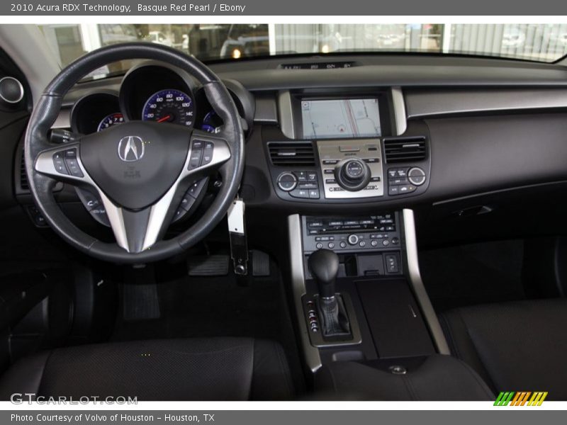 Basque Red Pearl / Ebony 2010 Acura RDX Technology