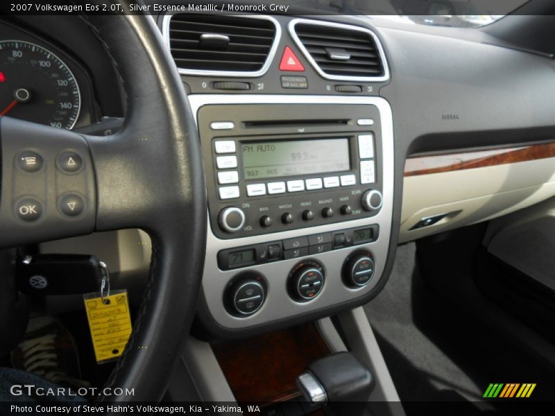 Silver Essence Metallic / Moonrock Grey 2007 Volkswagen Eos 2.0T