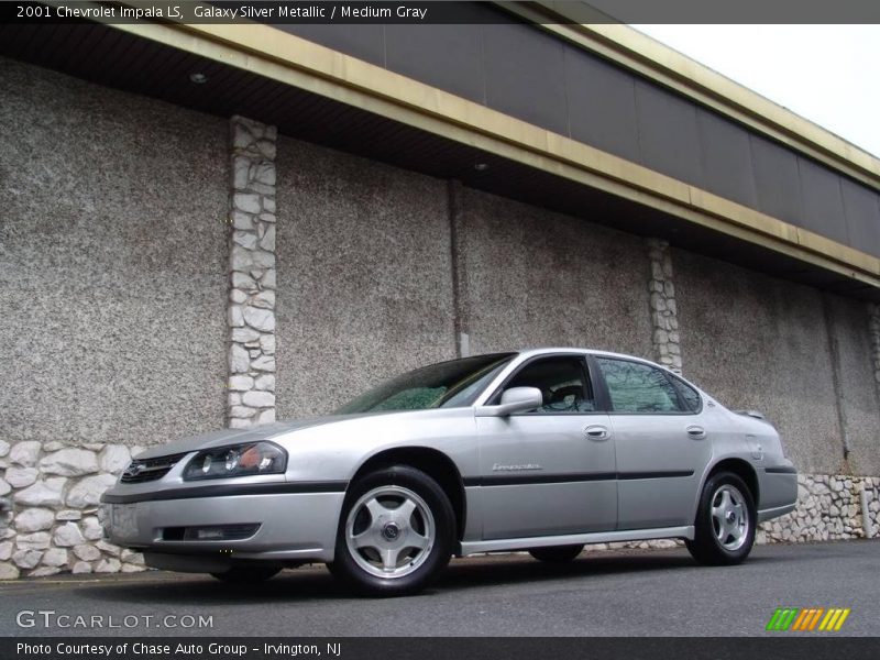 Galaxy Silver Metallic / Medium Gray 2001 Chevrolet Impala LS