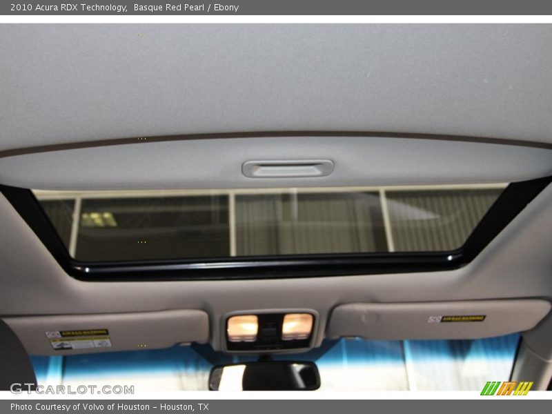Basque Red Pearl / Ebony 2010 Acura RDX Technology