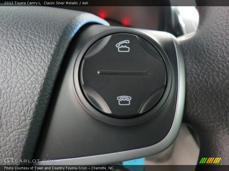 Classic Silver Metallic / Ash 2013 Toyota Camry L