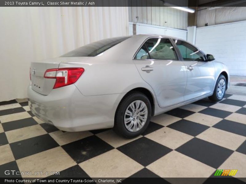 Classic Silver Metallic / Ash 2013 Toyota Camry L