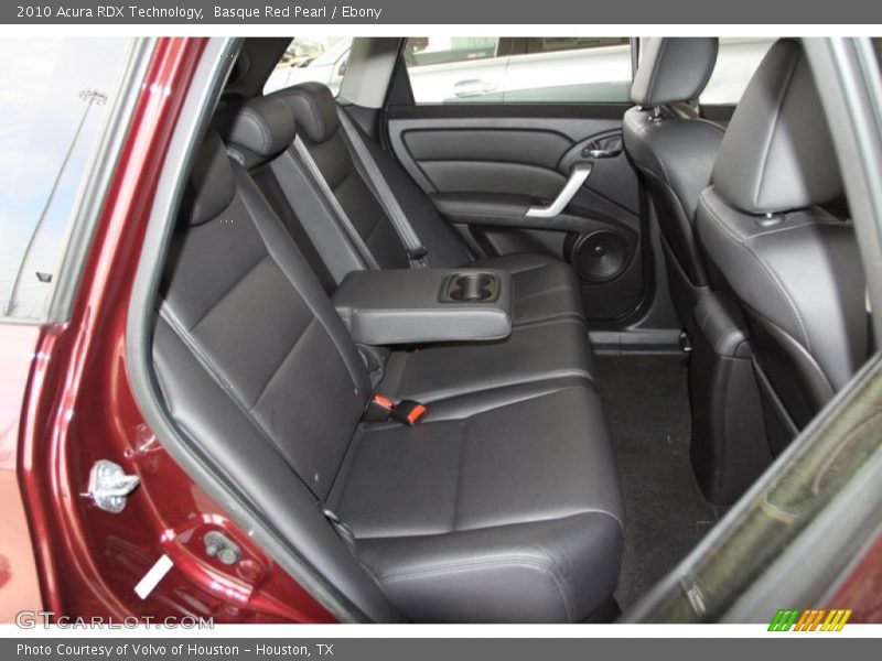 Basque Red Pearl / Ebony 2010 Acura RDX Technology