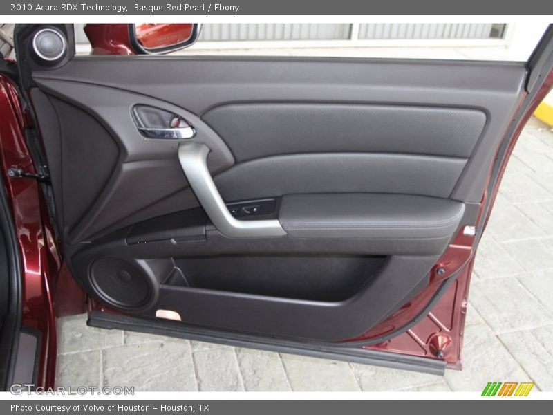 Basque Red Pearl / Ebony 2010 Acura RDX Technology