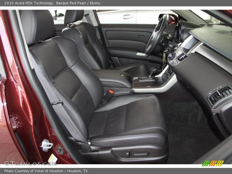 Basque Red Pearl / Ebony 2010 Acura RDX Technology