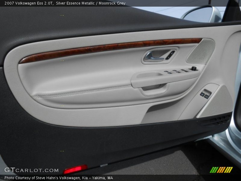 Silver Essence Metallic / Moonrock Grey 2007 Volkswagen Eos 2.0T