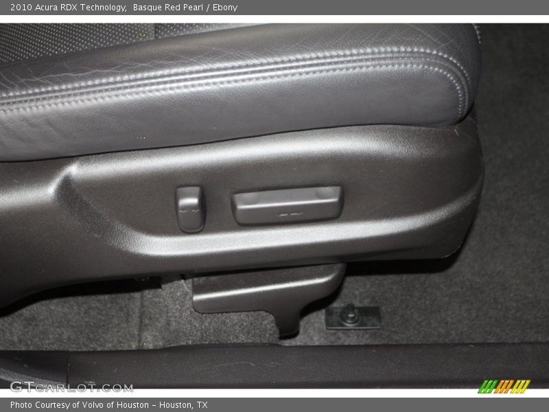 Basque Red Pearl / Ebony 2010 Acura RDX Technology
