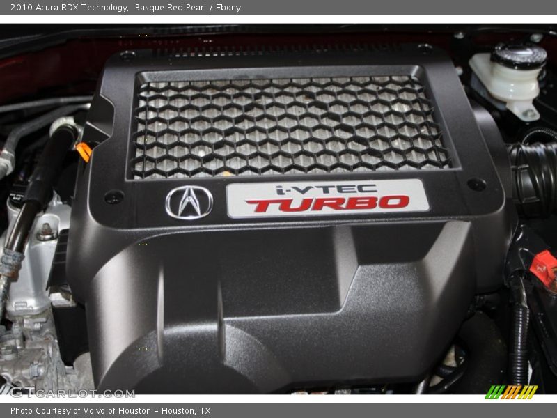 Basque Red Pearl / Ebony 2010 Acura RDX Technology