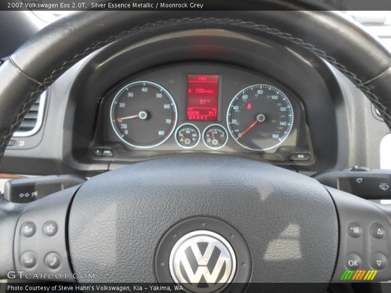 Silver Essence Metallic / Moonrock Grey 2007 Volkswagen Eos 2.0T