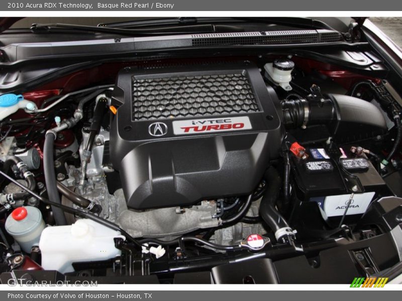Basque Red Pearl / Ebony 2010 Acura RDX Technology