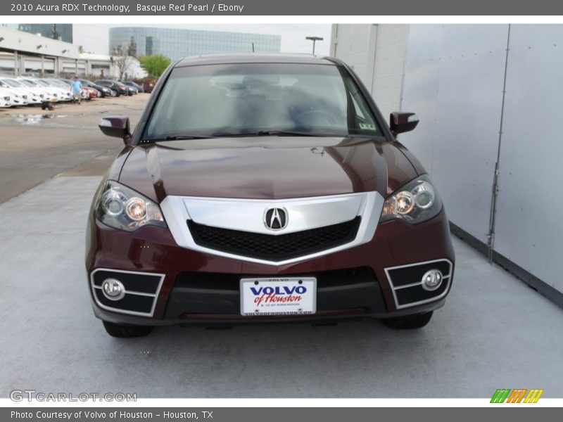 Basque Red Pearl / Ebony 2010 Acura RDX Technology