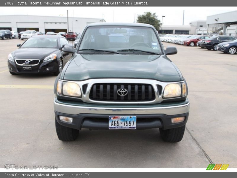 Imperial Jade Green Mica / Charcoal 2002 Toyota Tacoma PreRunner Regular Cab