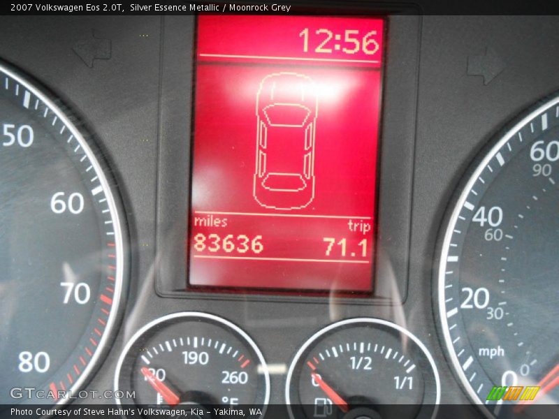 Silver Essence Metallic / Moonrock Grey 2007 Volkswagen Eos 2.0T