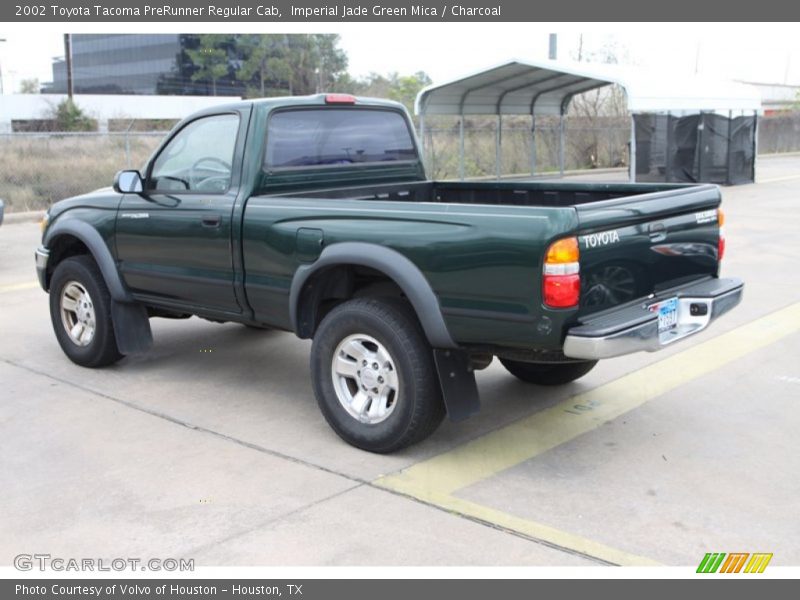 Imperial Jade Green Mica / Charcoal 2002 Toyota Tacoma PreRunner Regular Cab