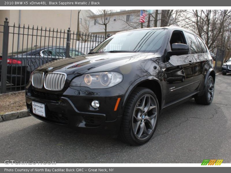 Black Sapphire Metallic / Black 2010 BMW X5 xDrive48i