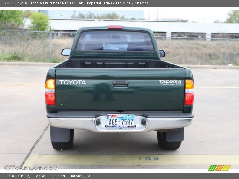 Imperial Jade Green Mica / Charcoal 2002 Toyota Tacoma PreRunner Regular Cab