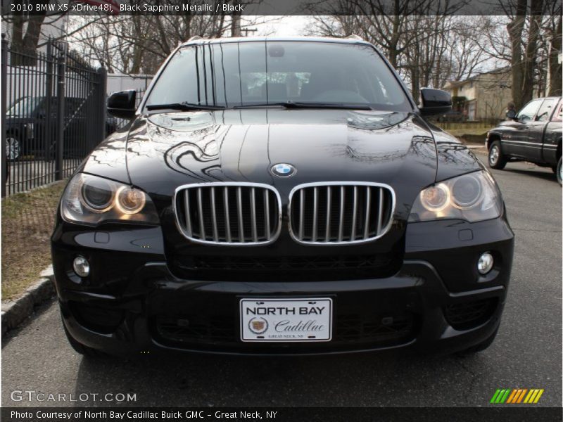 Black Sapphire Metallic / Black 2010 BMW X5 xDrive48i