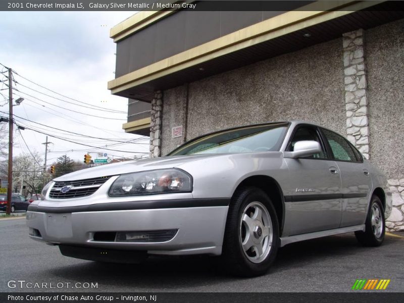 Galaxy Silver Metallic / Medium Gray 2001 Chevrolet Impala LS