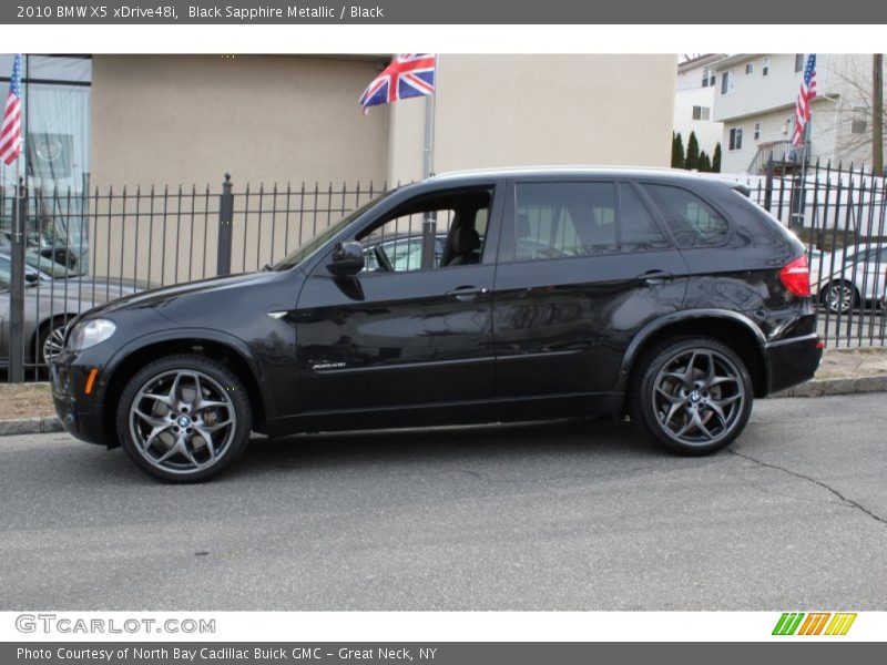 Black Sapphire Metallic / Black 2010 BMW X5 xDrive48i