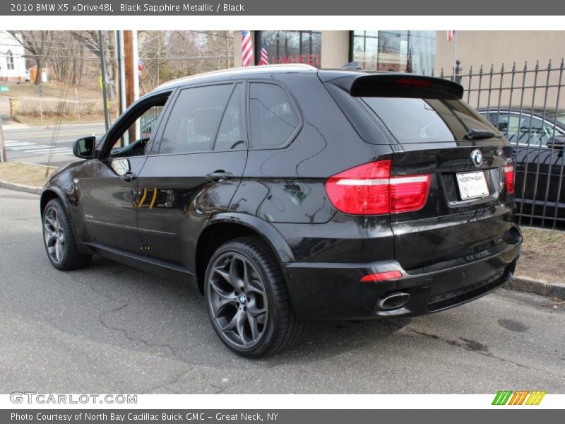 Black Sapphire Metallic / Black 2010 BMW X5 xDrive48i