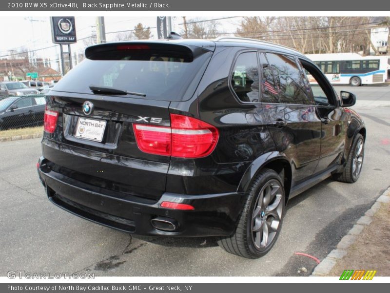 Black Sapphire Metallic / Black 2010 BMW X5 xDrive48i