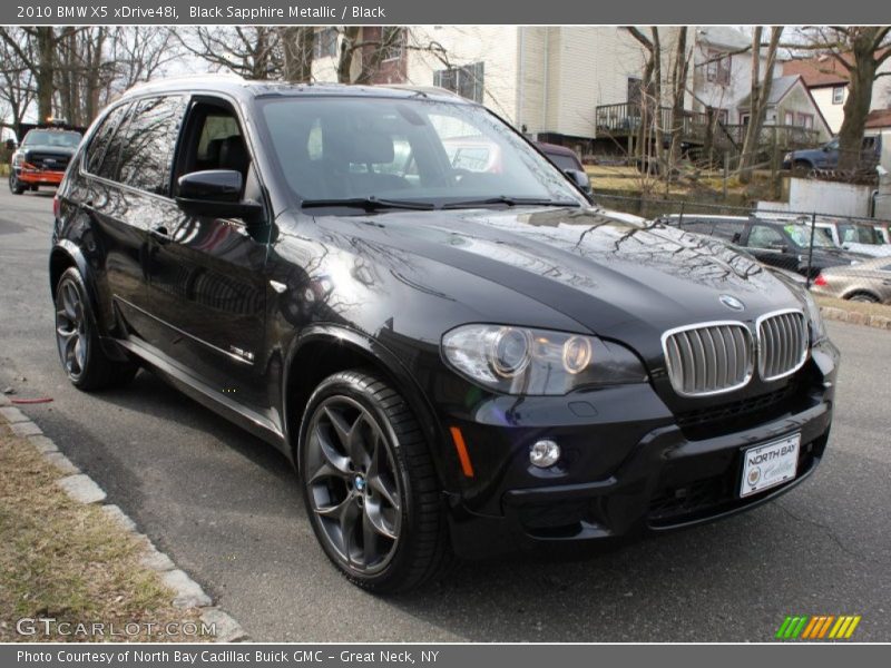 Black Sapphire Metallic / Black 2010 BMW X5 xDrive48i