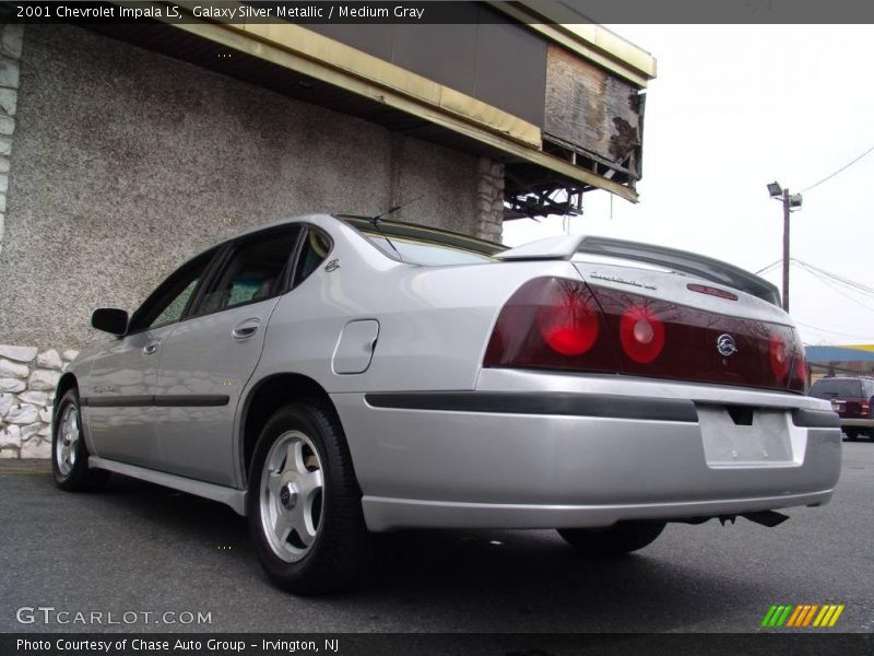 Galaxy Silver Metallic / Medium Gray 2001 Chevrolet Impala LS