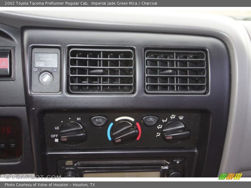 Imperial Jade Green Mica / Charcoal 2002 Toyota Tacoma PreRunner Regular Cab