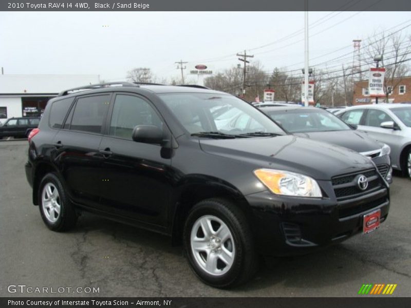 Black / Sand Beige 2010 Toyota RAV4 I4 4WD