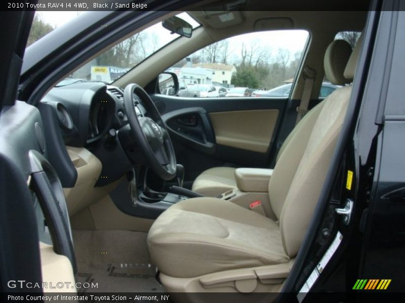 Black / Sand Beige 2010 Toyota RAV4 I4 4WD