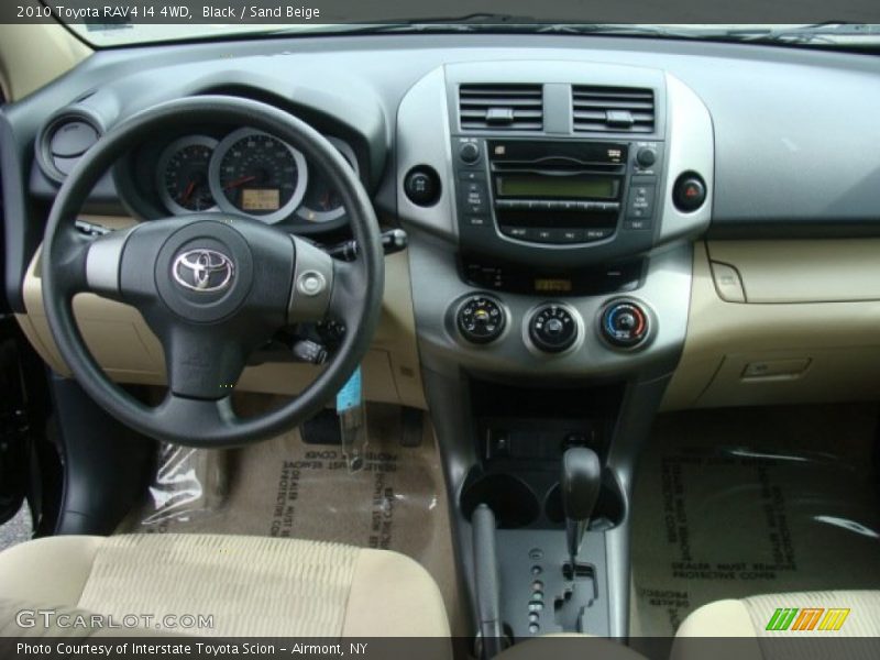 Black / Sand Beige 2010 Toyota RAV4 I4 4WD