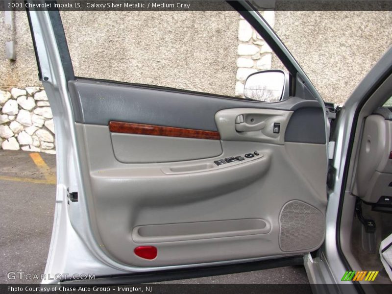 Galaxy Silver Metallic / Medium Gray 2001 Chevrolet Impala LS
