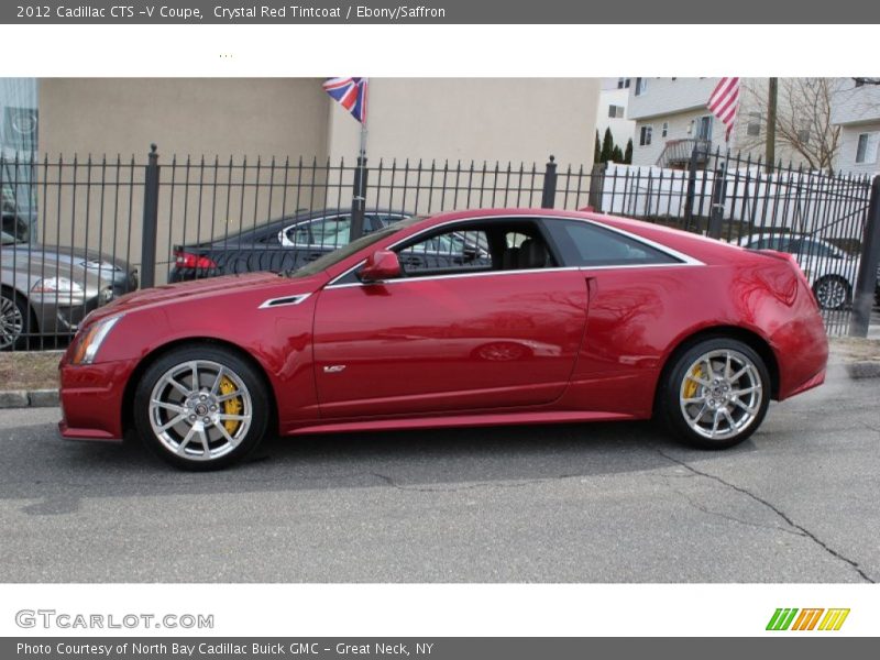  2012 CTS -V Coupe Crystal Red Tintcoat