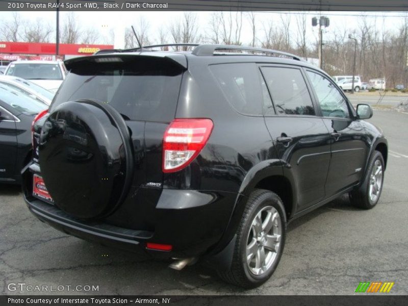 Black / Dark Charcoal 2010 Toyota RAV4 Sport 4WD