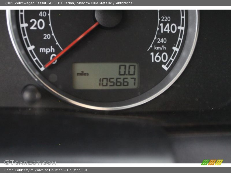 Shadow Blue Metallic / Anthracite 2005 Volkswagen Passat GLS 1.8T Sedan