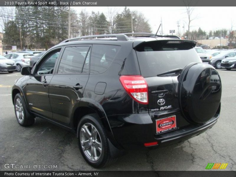 Black / Dark Charcoal 2010 Toyota RAV4 Sport 4WD
