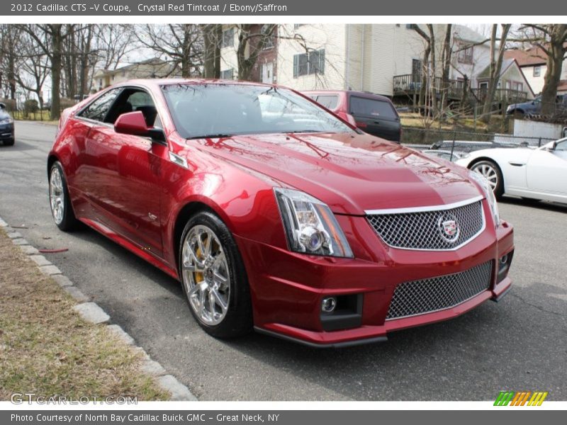 Front 3/4 View of 2012 CTS -V Coupe