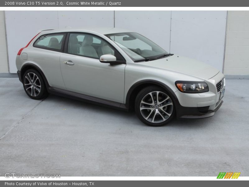 Cosmic White Metallic / Quartz 2008 Volvo C30 T5 Version 2.0
