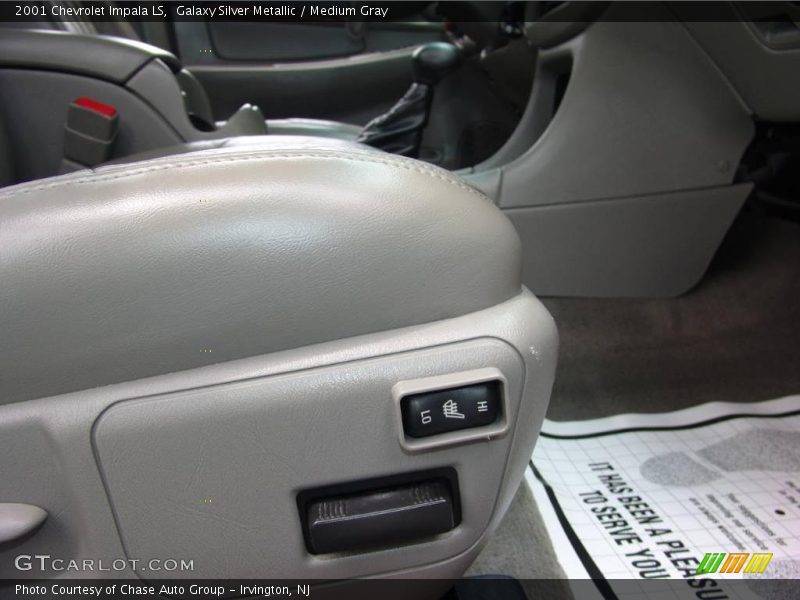 Galaxy Silver Metallic / Medium Gray 2001 Chevrolet Impala LS