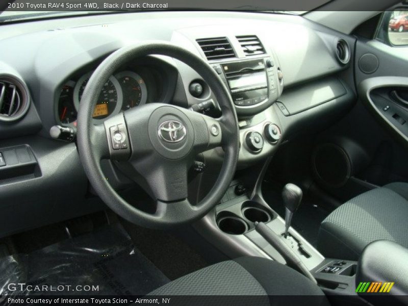Black / Dark Charcoal 2010 Toyota RAV4 Sport 4WD